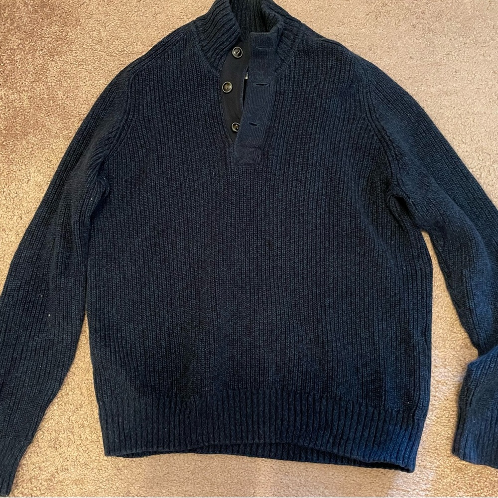 H&M Quarter Zip Sweater